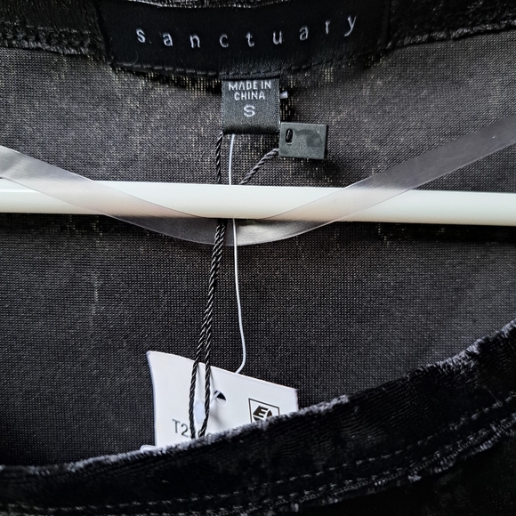 SANCTUARY COLD SHOULDER BLOUSE SIZE S - Picture 5 of 5